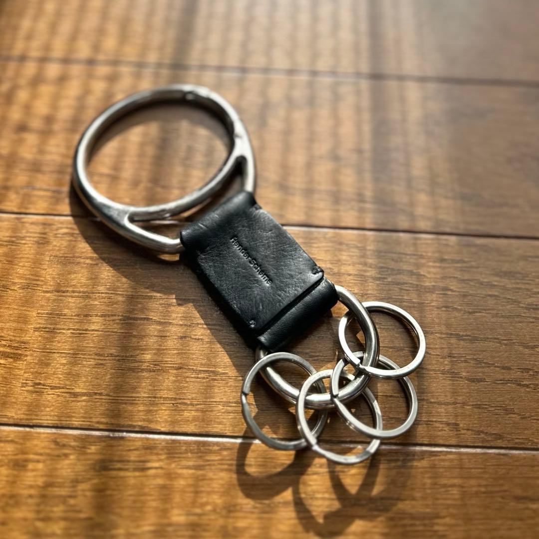 エンダースキーマ キーリング ブラック 美品 中古・古着通販】HENDER SCHEME (エンダースキーマ) キーリング/ Key