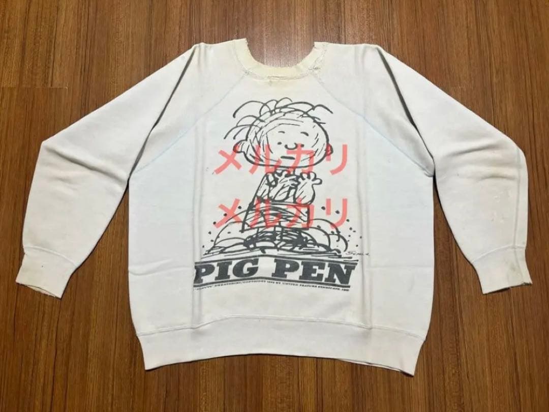 希少 ピッグペン 60's SPRUCE PEANUTS Sweatshirt - メルカリ
