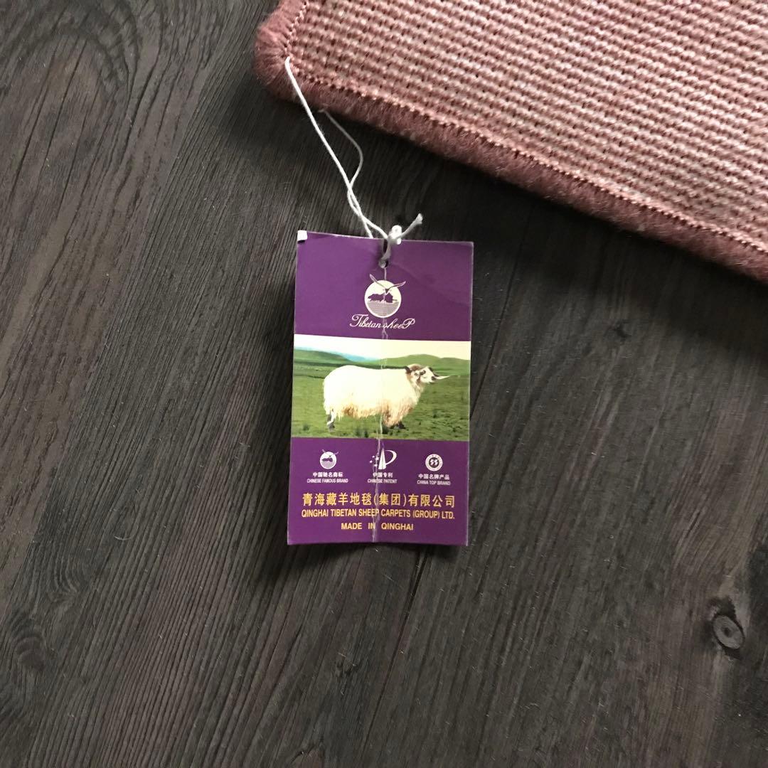 花柄 和風 ラグ ラグマット 段通 絨毯169×241.5cm ローズ