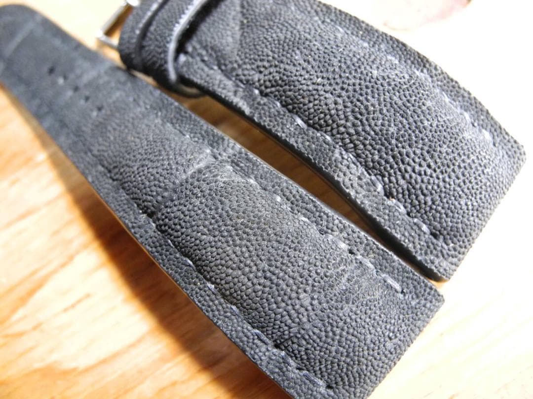 時計ベルト／エレファント／ブラック／24-20/ML