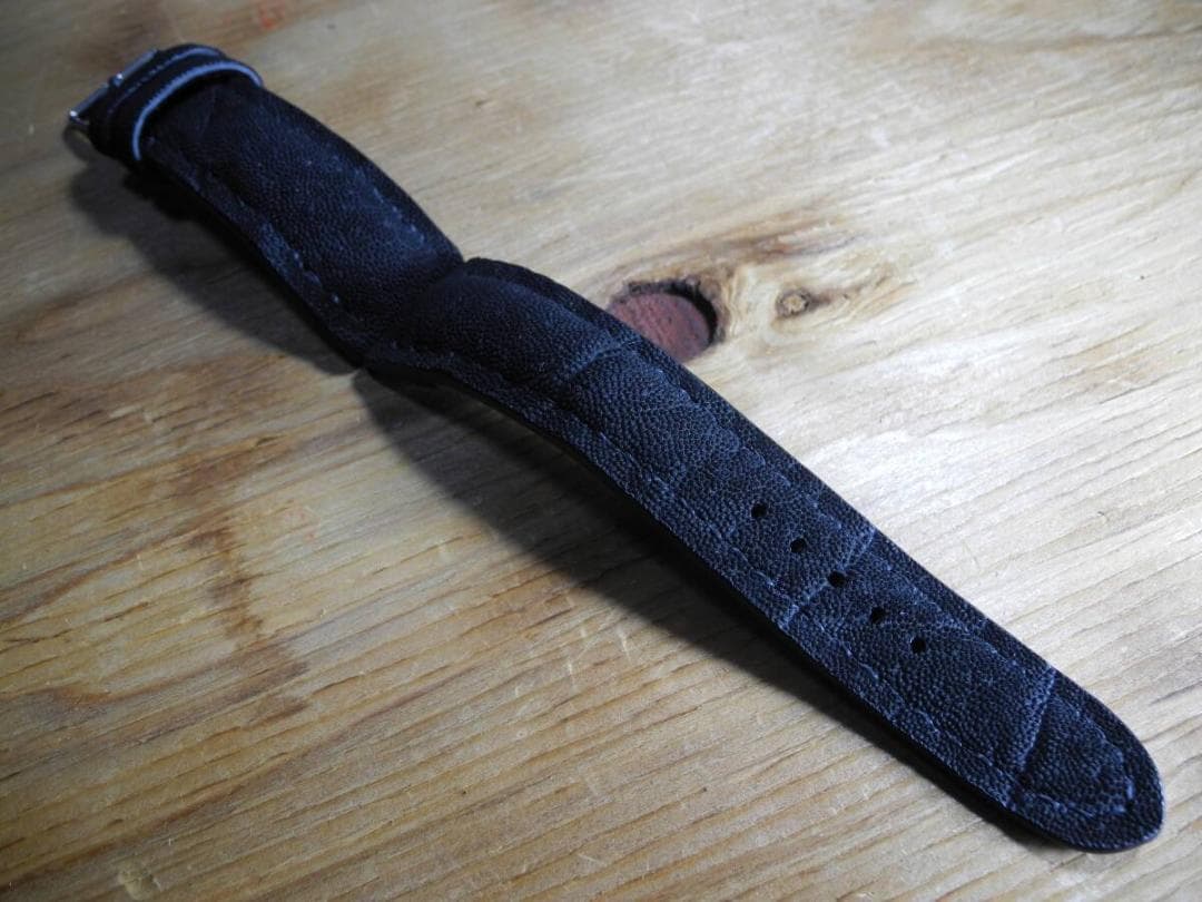 時計ベルト／エレファント／ブラック／24-20/ML