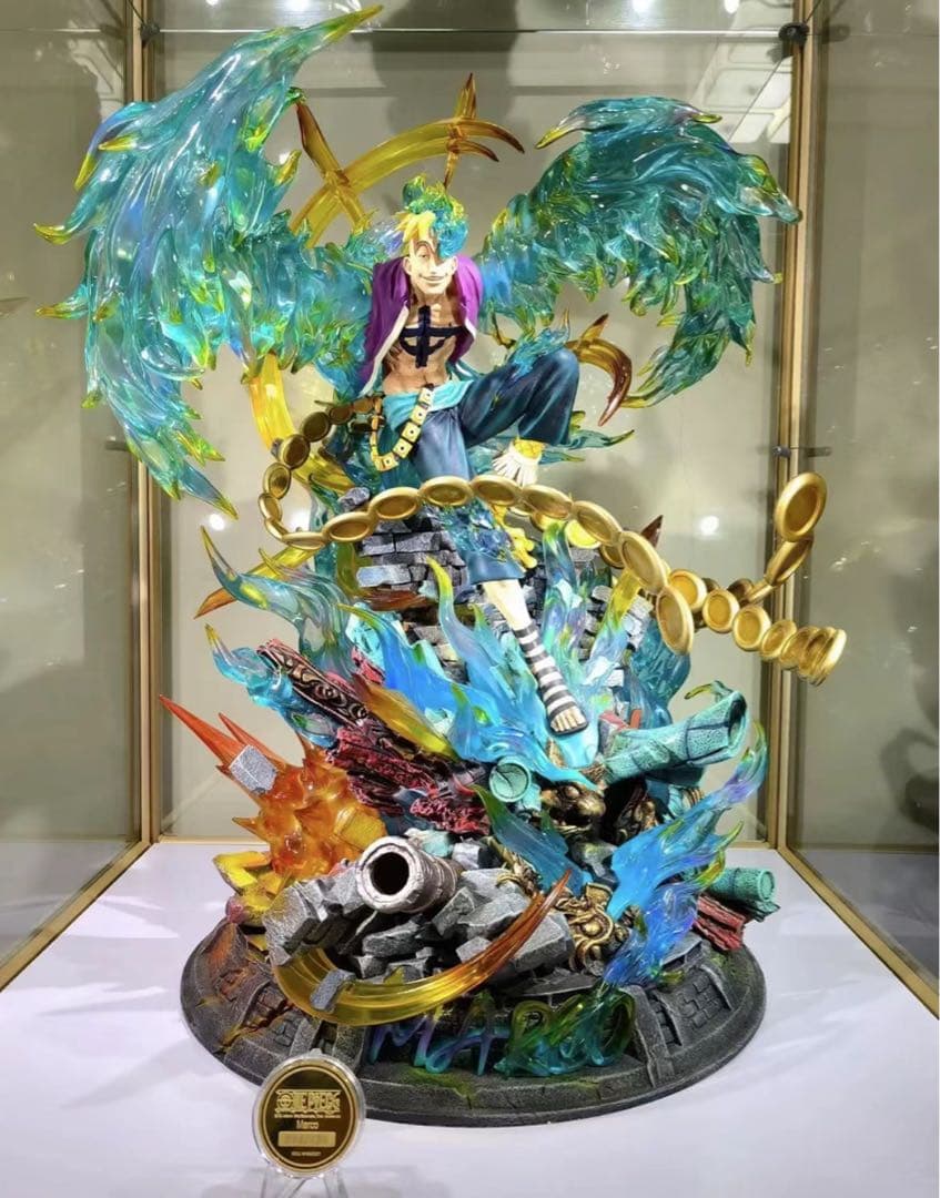 ワンピース マルコ ガレージキット ガレキ スタチュー③① - メルカリ
