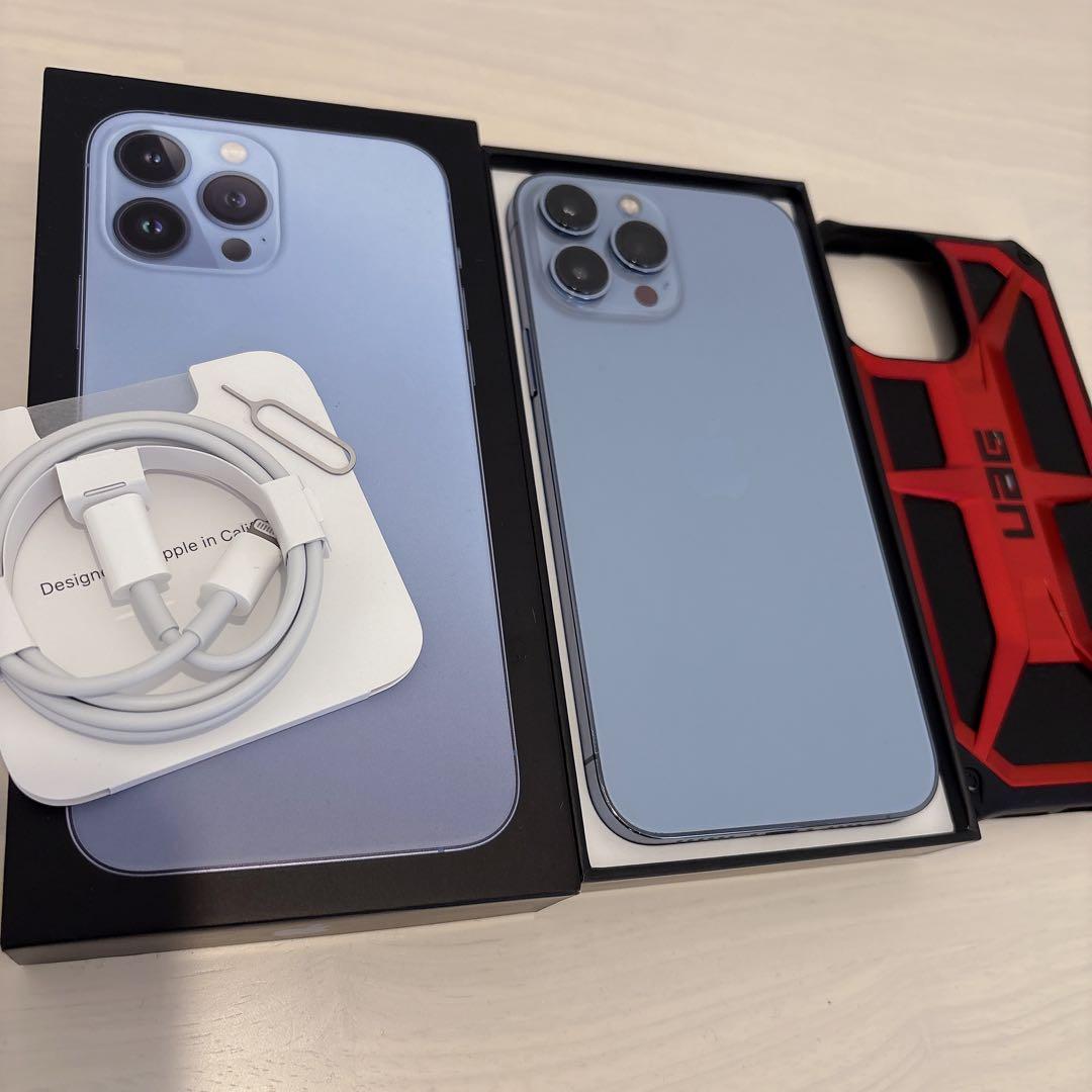 iPhone 13 Pro max パシフィックブルー 本体　256gb Amazon.com: Apple iPhone 13 Pro Max, 256GB, Sierra Blue - Unlocked
