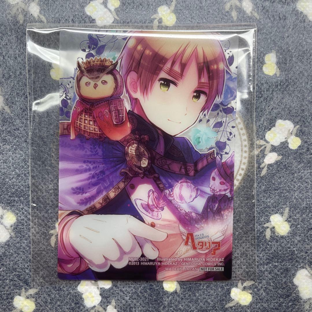 ヘタリア イギリス クリアカード キャラクターCD - メルカリ