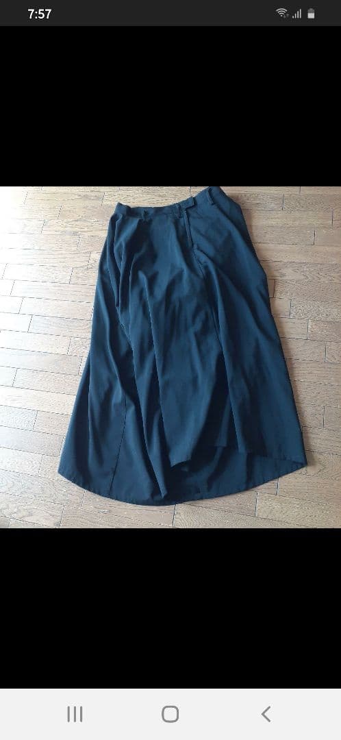 【美品】ワイズ ヨウジヤマモト 袴パンツ ウール ブラック レッドレーペル Yohji Yamamoto POUR HOMME ウールギャバジン袴パンツ - Ka na ta