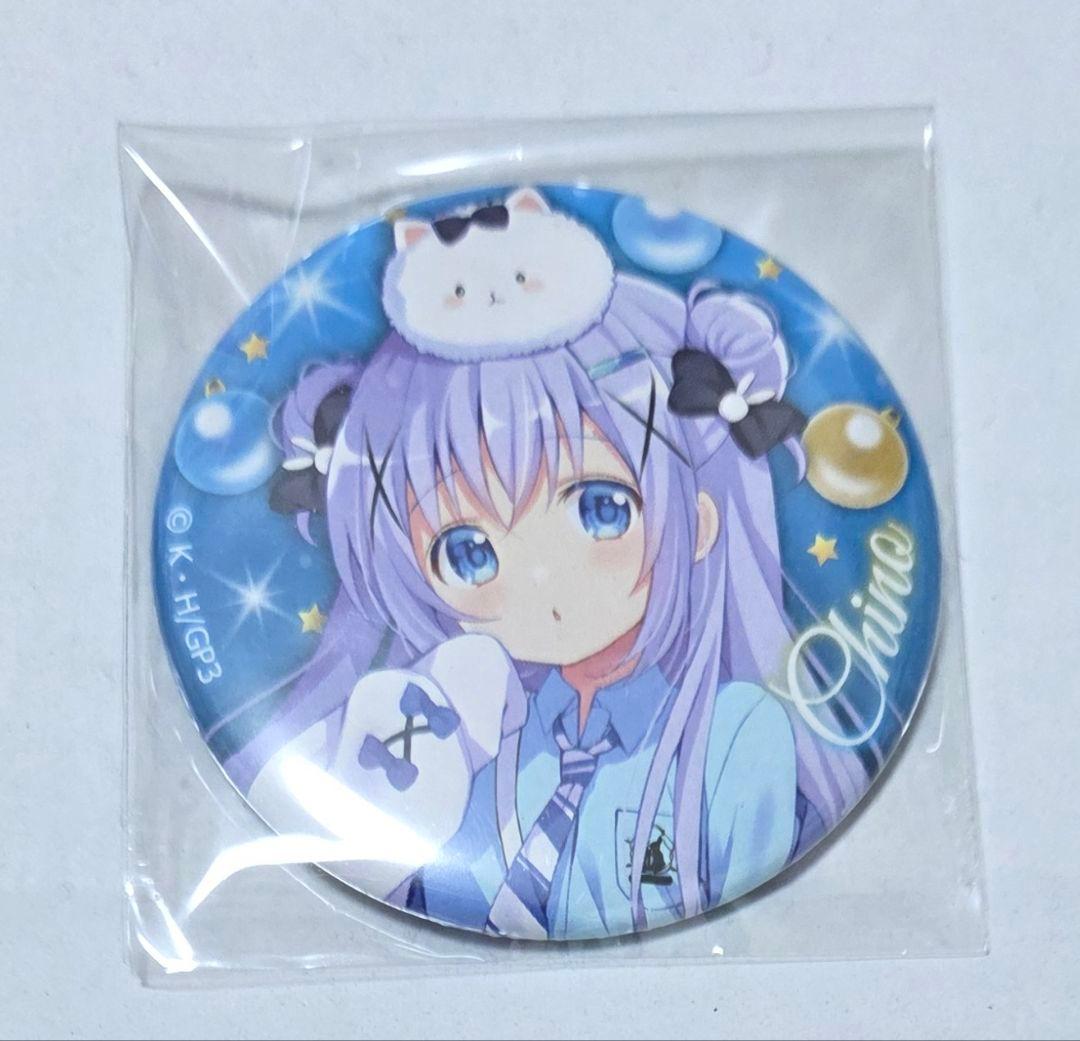 ごちうさ Anisugar あにしゅが クリスマスケーキ 特典 缶バッジ チノ 旧サイト】【Anisugarアトレ秋葉原店】ごちうさ × Anisugar コラボ