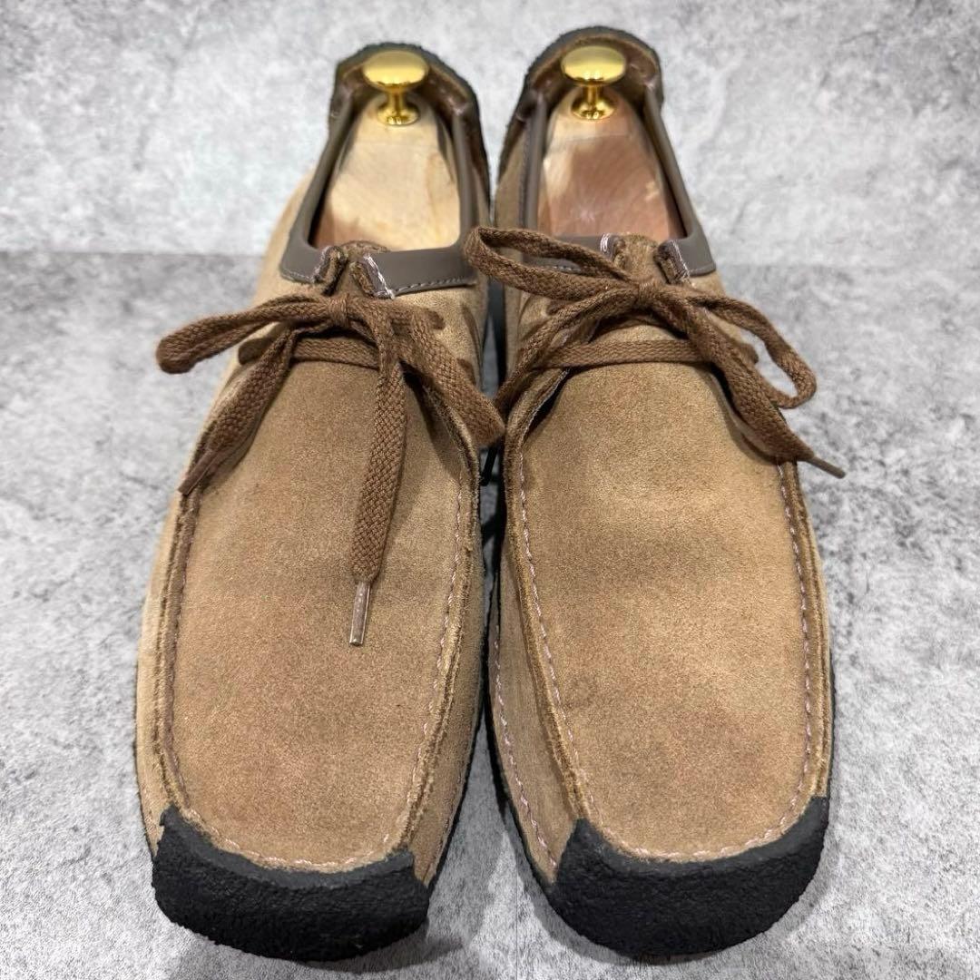 【極美品】CLARKS クラークス　27.5cm ナタリー　　レザー　スエード