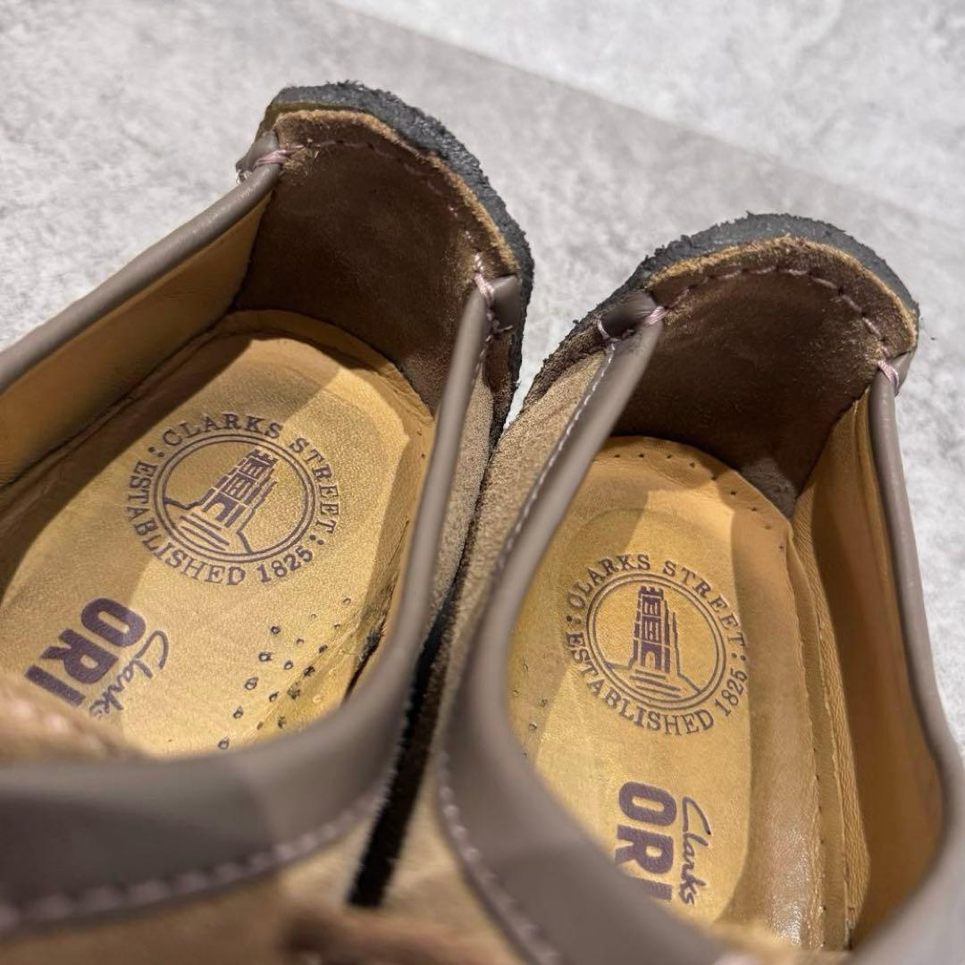 【極美品】CLARKS クラークス　27.5cm ナタリー　　レザー　スエード