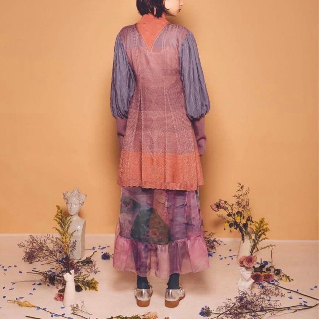 rurumu: 20AW コード刺繍 ニットワンピース 縷縷夢兎 - メルカリ