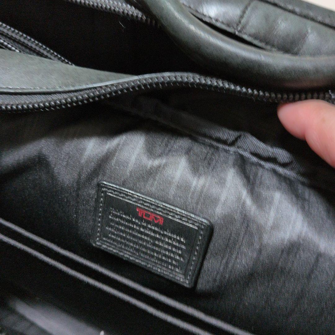 TUMI トゥミ ビジネスバッグ 本革 ブラック 96145DHブリーフケース