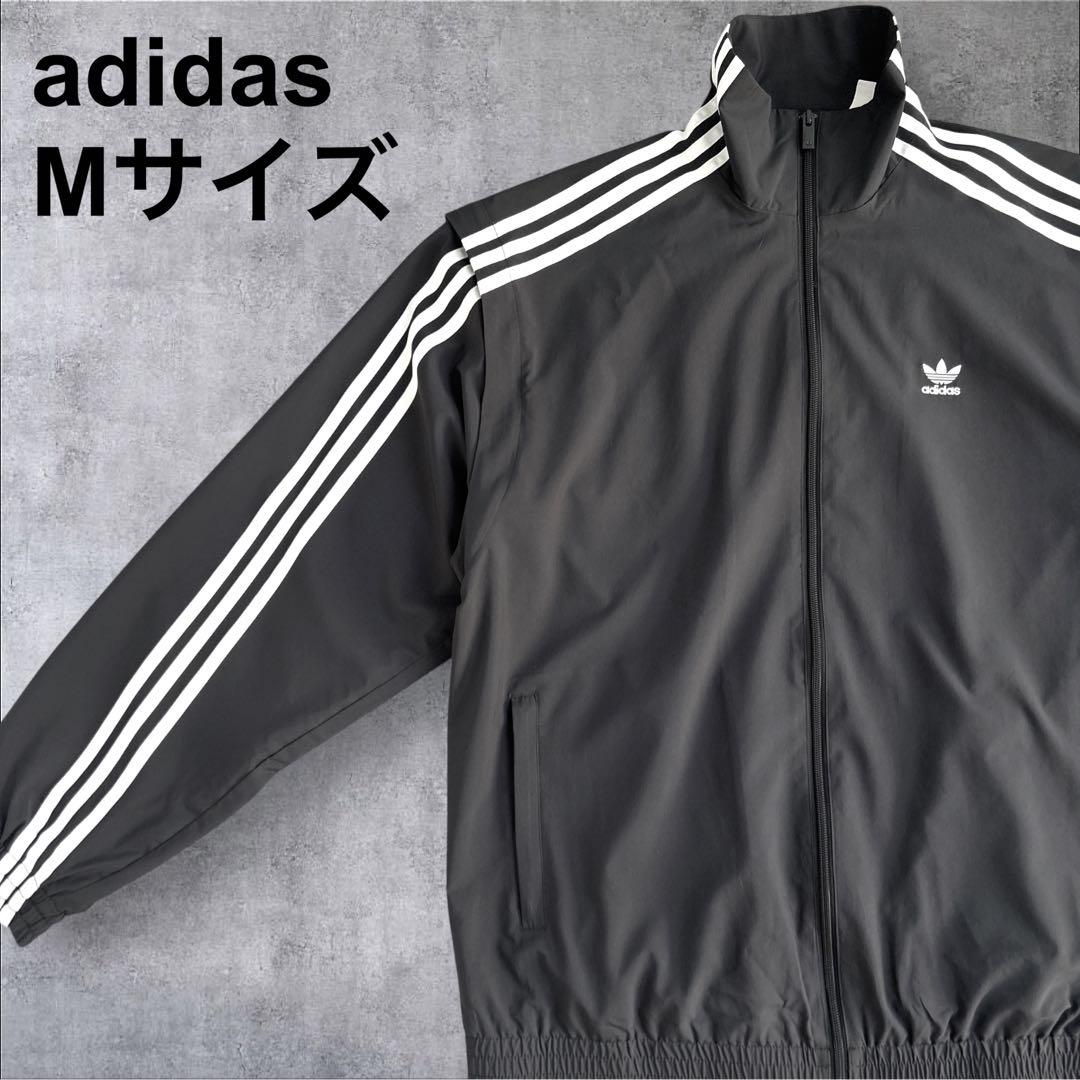美品 adidas adilenium ナイロンジャケット Mサイズ - メルカリ