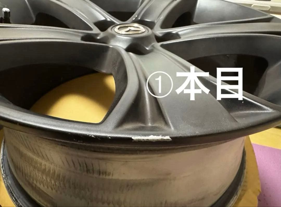 ラブストーリー様専用MAZDA RX-8 純正17インチ （塗装品）4本セット➀