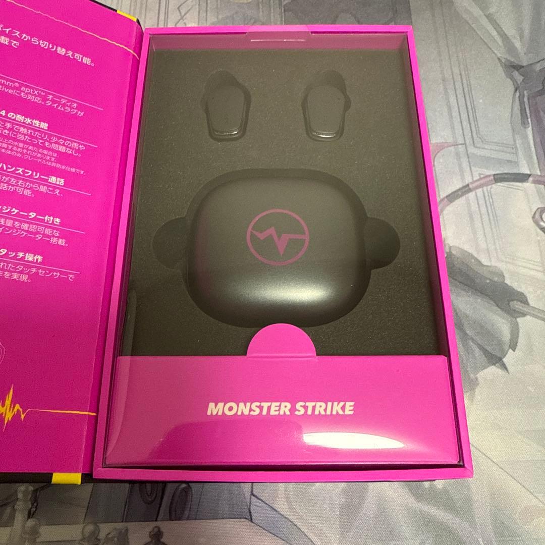 モンスターストライク ワイヤレスイヤホン MX-BTTW03-BK エル - メルカリ