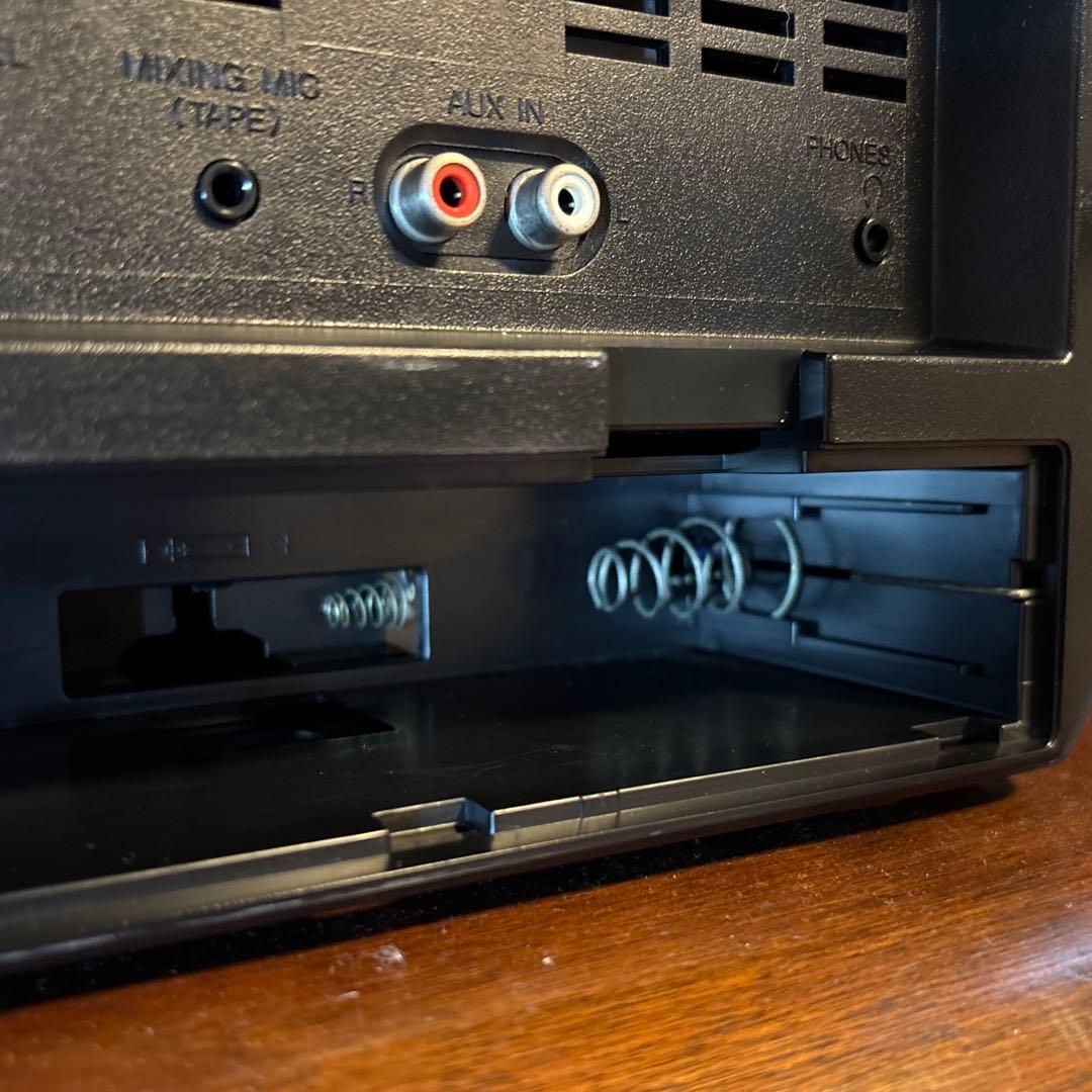 SHARP QT-50CD ラジカセ：作動品 - メルカリ