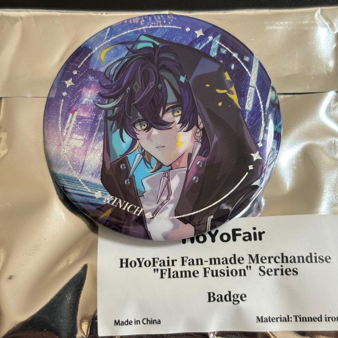 原神　ホヨフェア　缶バッジ　キィニチ 原神 キャラ缶バッジ キィニチ[miHoYo]《発売済・在庫品》