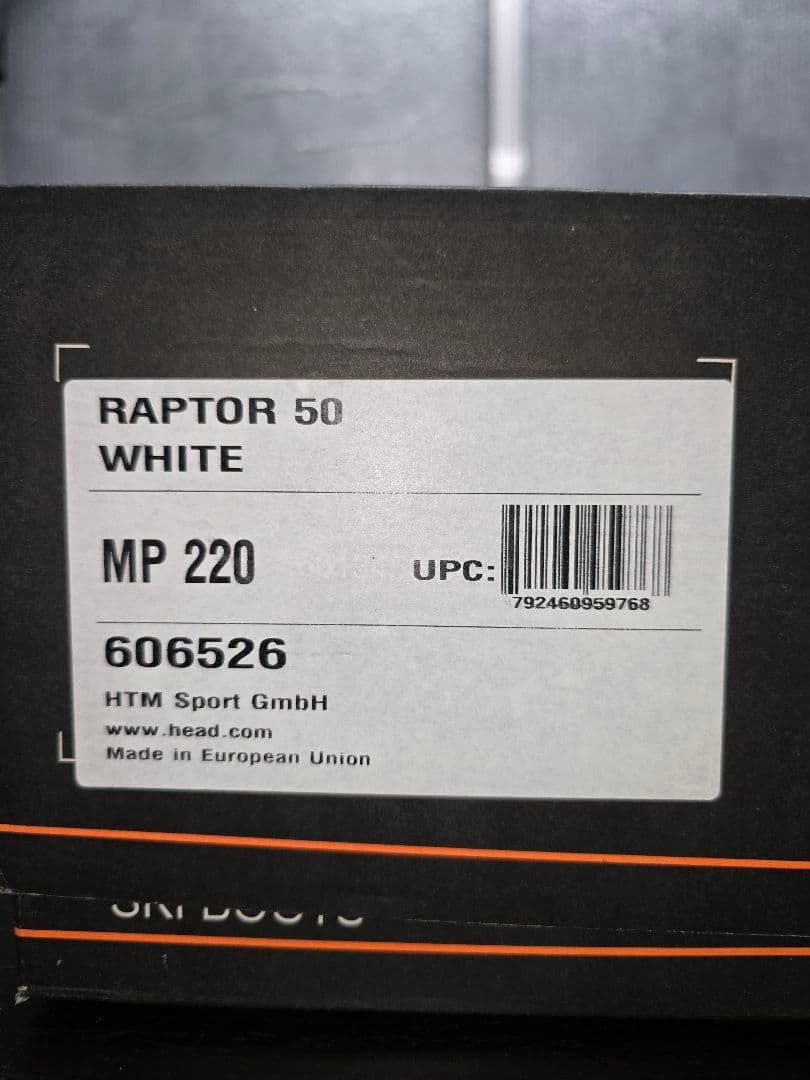 HEAD RAPTOR 50 ジュニアスキーブーツ 22.0cm