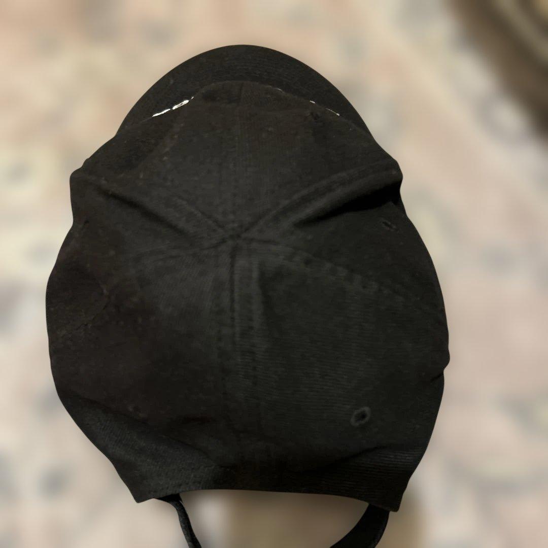 値下げ】BALENCIAGAキャップ L58 新ロゴ マジックテープブラック