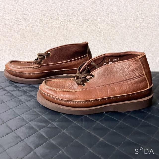 H1R0様専用】ラッセルモカシン タフレザーブーツ 200-27W（プー79