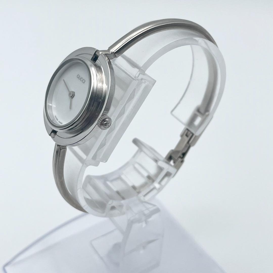 GUCCI グッチ チェンジベゼル 腕時計 シルバー レディース オールド