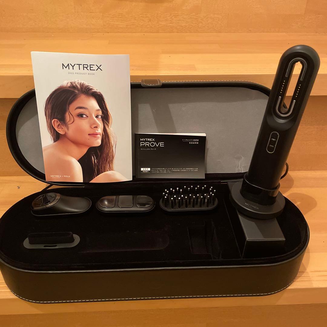 MYTREX PROVE 美顔器 ブラック 美顔器 ems MYTREX PROVE 《1年保証 取扱説明書付》| 美容家電 美顔器