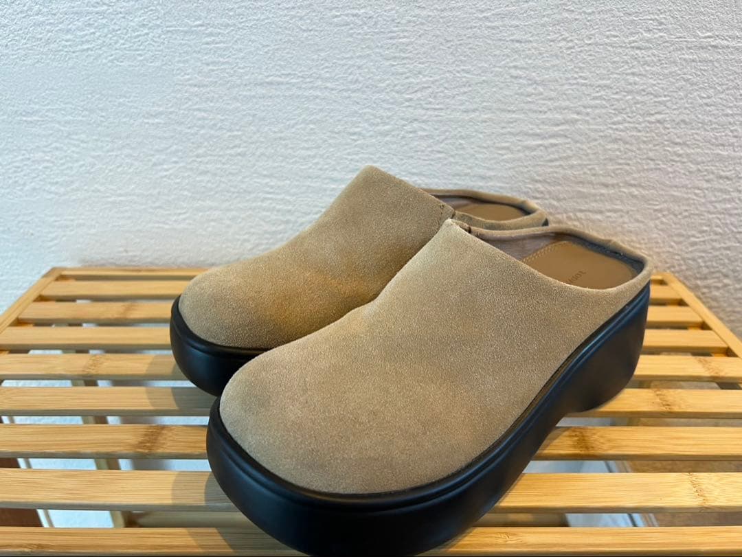 最終値下げTODAYFUL Volume Sole Sabot