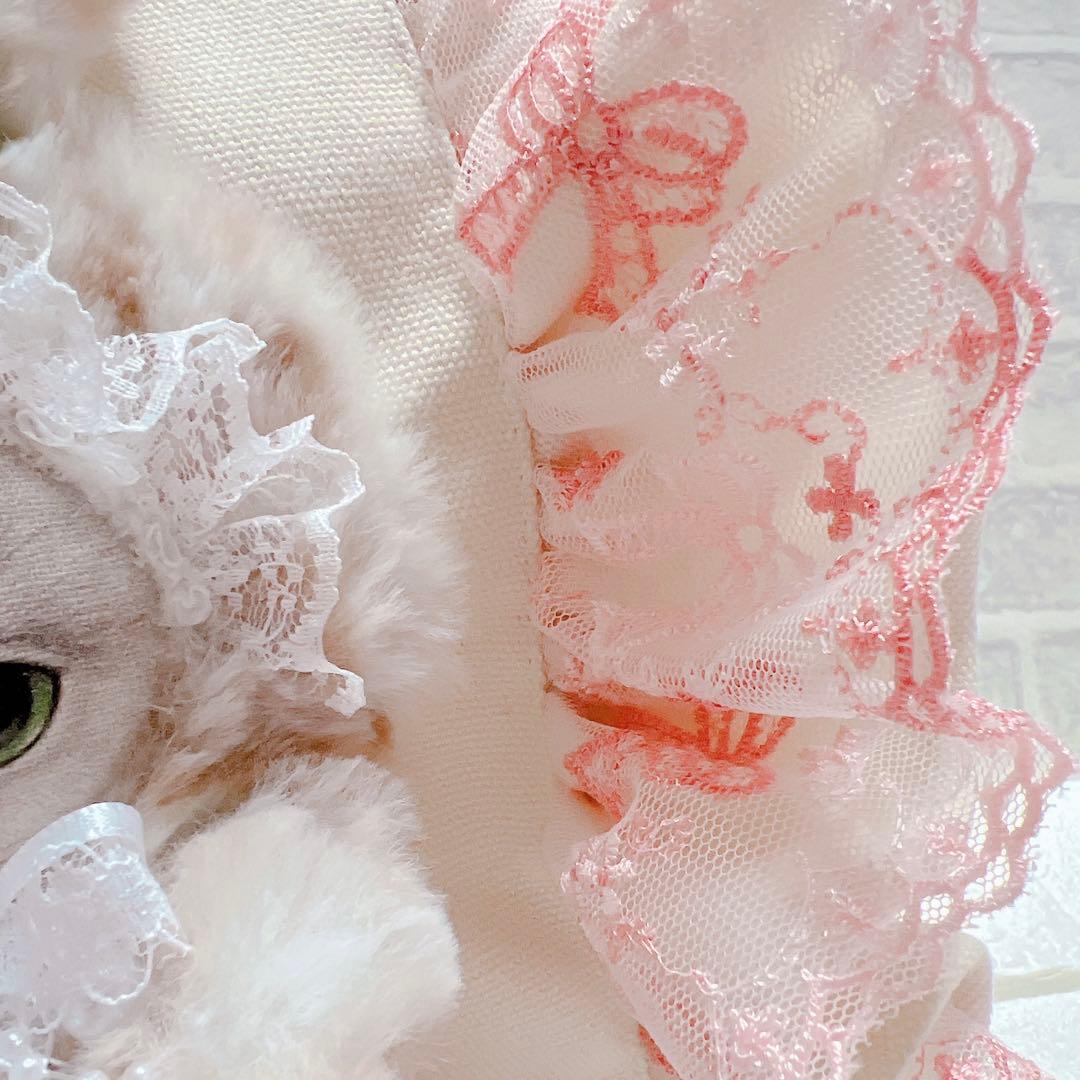 コヤンイサムチョン ハンドメイド フリルトートバッグ オッドアイ