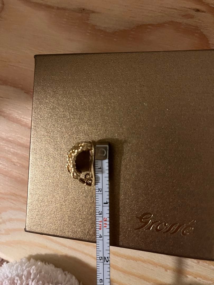 ゆきちんさん専用 グロッセジャパン ゴールドイヤリング