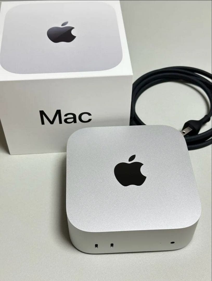 Apple Mac mini m4 16gb 256gb シルバー 本体 Apple Mac mini Desktop Latest Model M4 chip Built for Apple