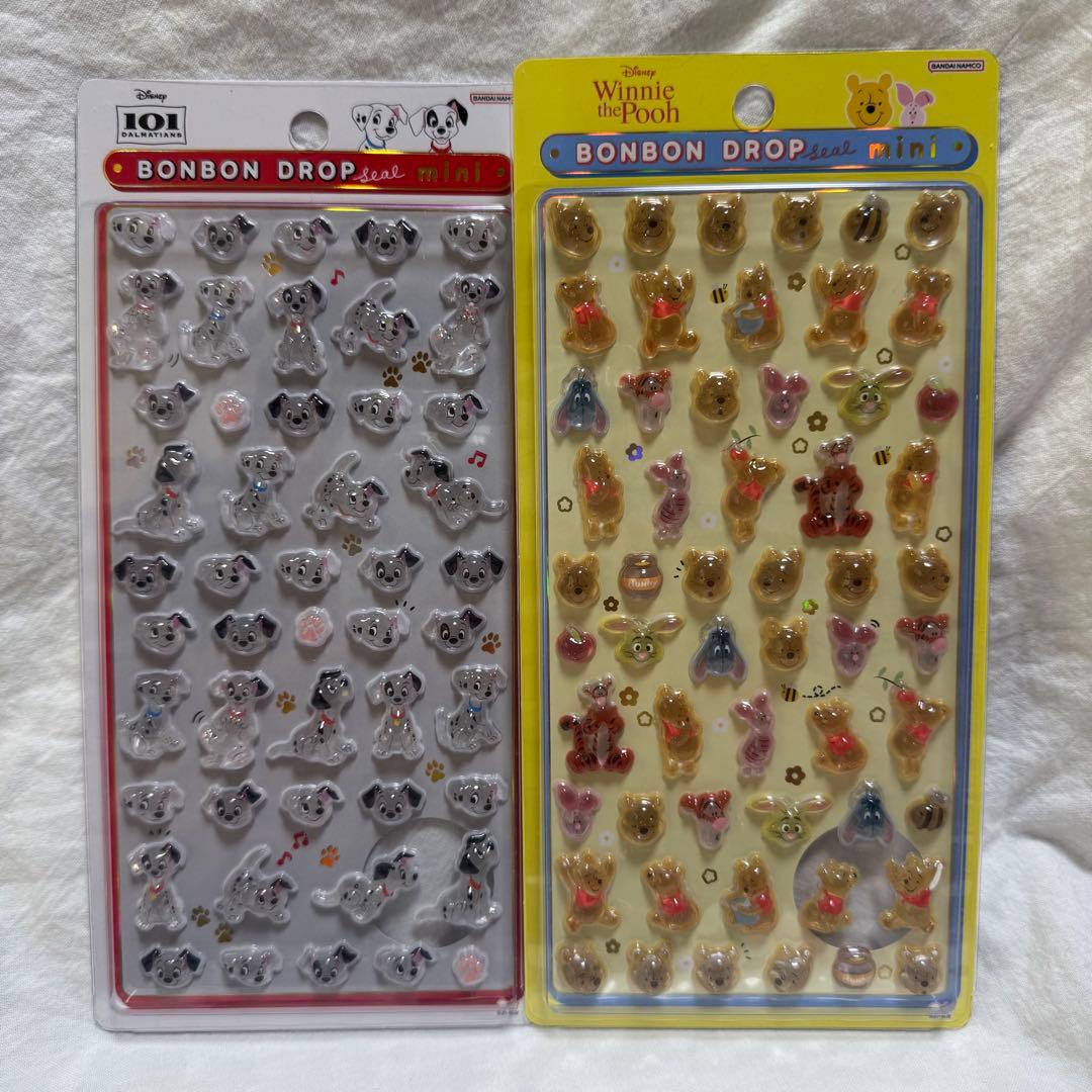 ボンボンドロップシール ミニ ディズニー コンプリート 8種 まとめ売り