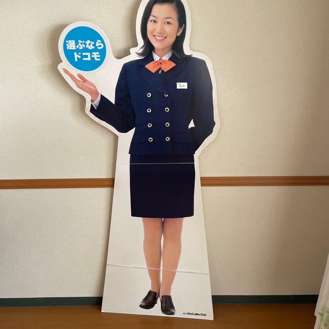 ドコモ 等身パネル 鈴木京香 - メルカリ