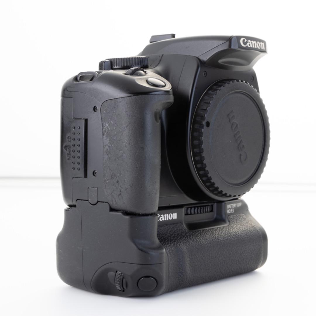 EOS KISS X ボディ 純正バッテリーグリップ 純正バッテリー3本etc