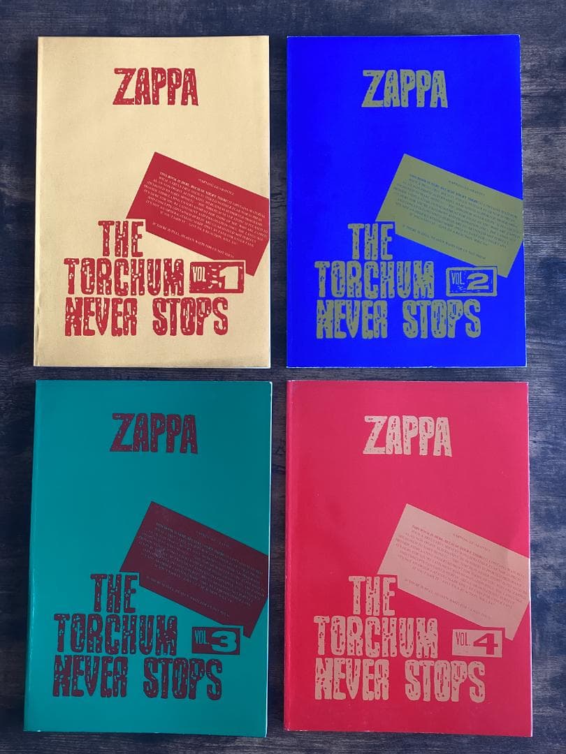 ★フランクザッパ/ZAPPA/全4冊揃い/限定2000部/シリアルナンバー入 ファンキー・ナッシングネス [SHM-CD][CD] - フランク・ザッパ