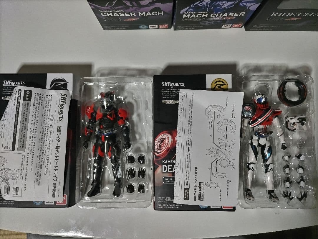 S.H.Figuarts 仮面ライダードライブ　マッハ　チェイサー　まとめ　×9