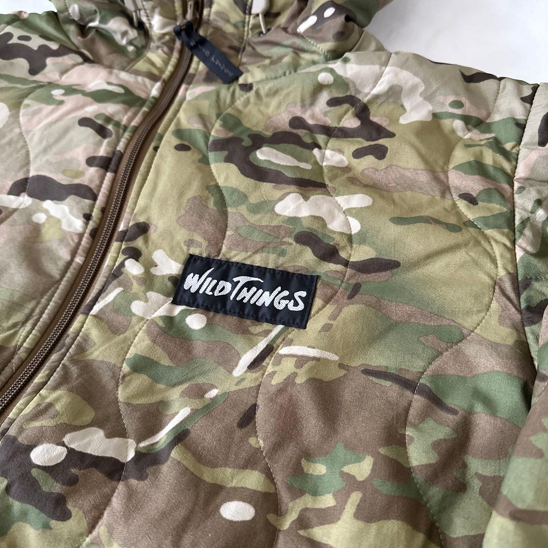 WILDTHINGSワイルドシングス プリマロフト ジャケット/マルチカム