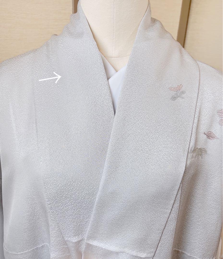 訪問着 フルセット 裄65 スワトウ 卒業式 入学式 M S 袋帯 水色 グレー