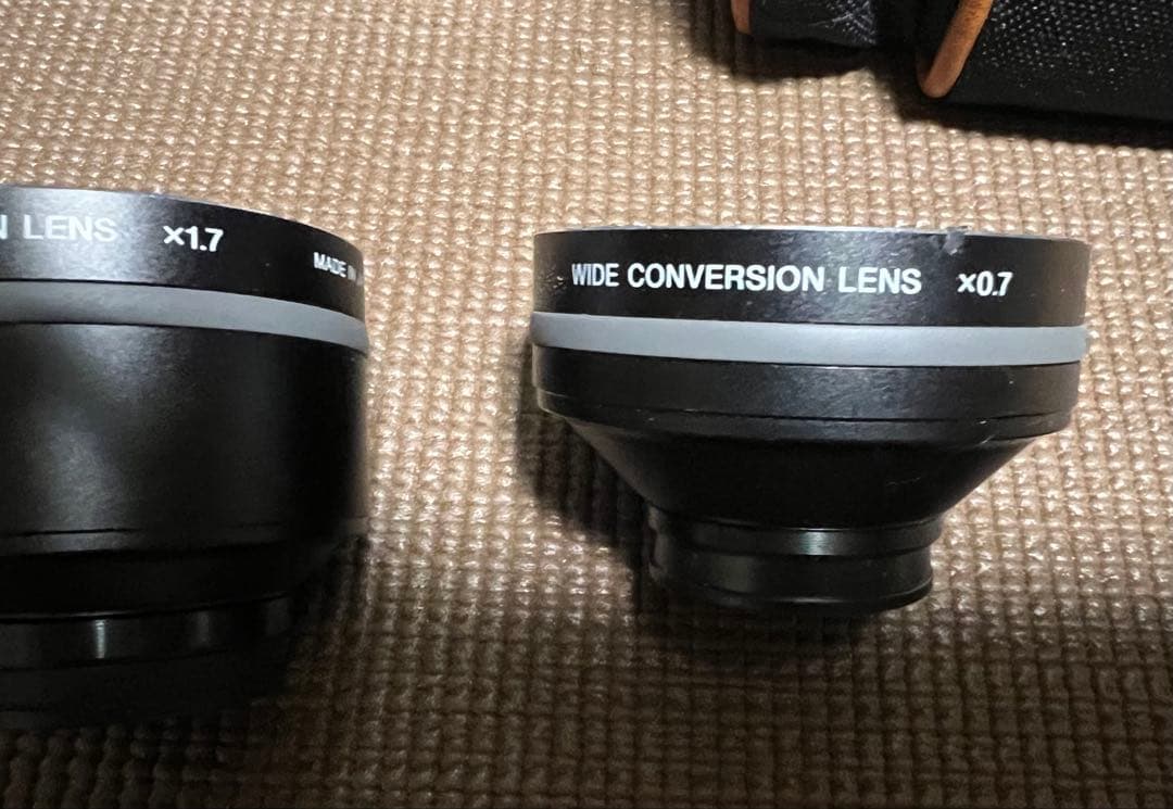 SONY HDR-CX370 コンバージョンレンズ、ガンマイク、バッテリー×2付