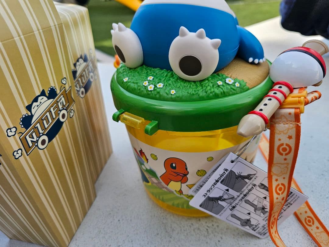 ポケパーク カントー ポップコーンバケット カビゴン 限定 - メルカリ