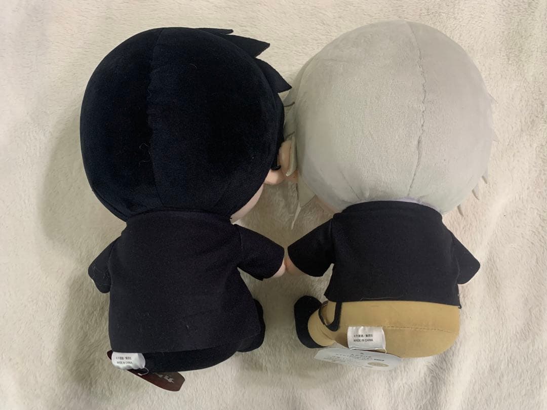 GiGO限定 カグラバチ おすわりBIGぬいぐるみ 六平千鉱 漣伯理 2種