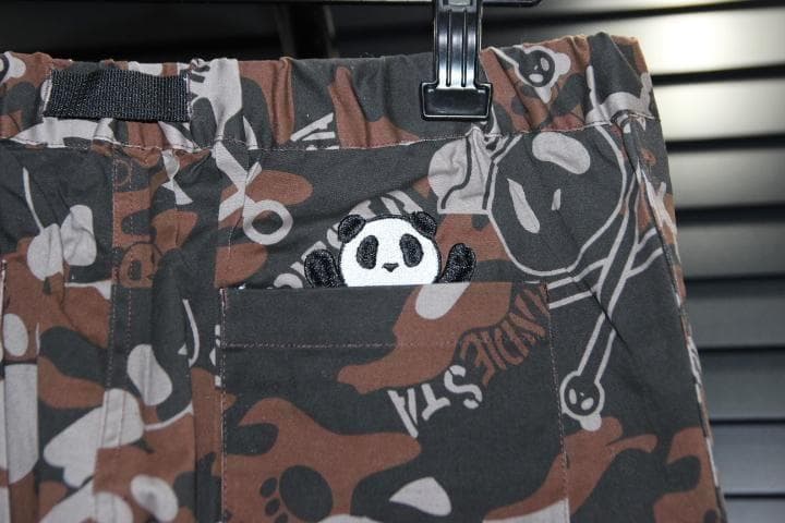 パンディエスタ 大きいサイズ XXL サーマルパーカ＋迷彩パンツ