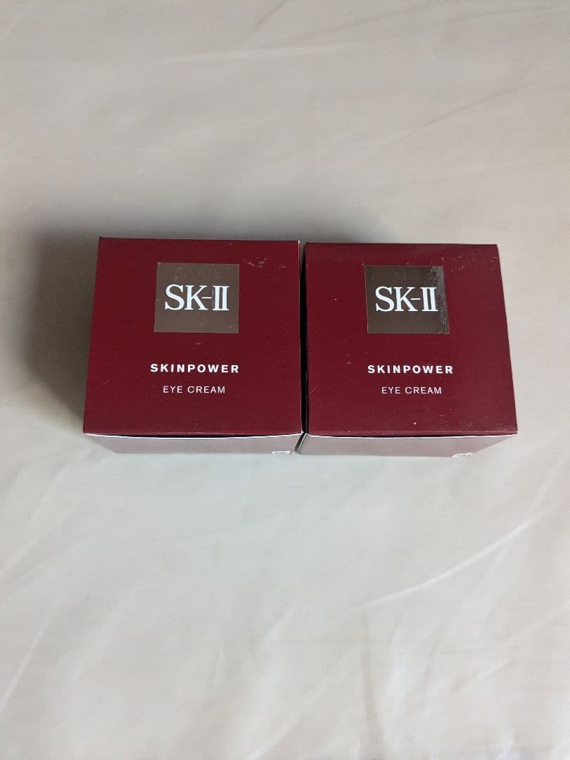未使用！SK-II　SKINPOWER EYE CREAM 15g 2点 SK-II Skinpower Eye Cream, 0.49 oz, Anti-Aging, Dark Circle