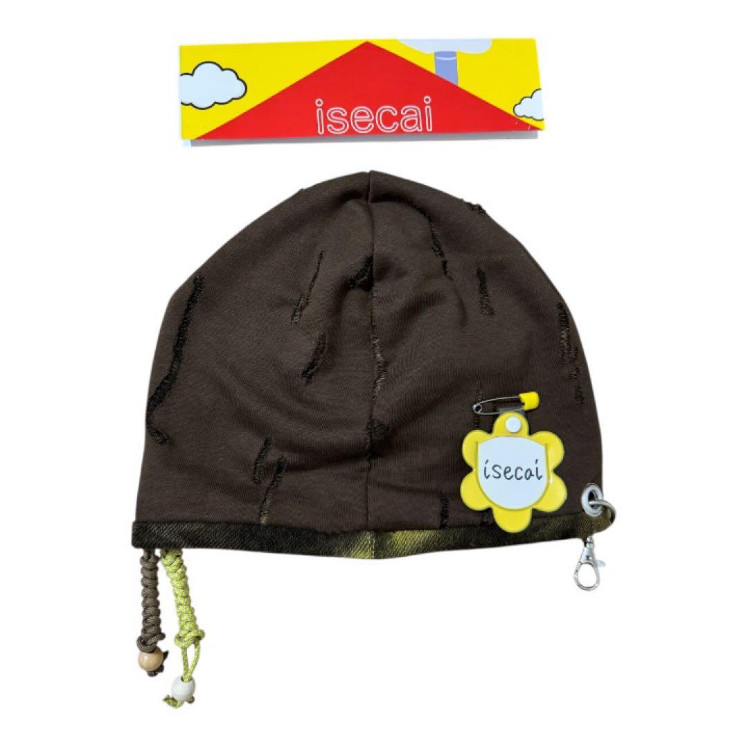 Isecai ブラウン ビーニー - メルカリ