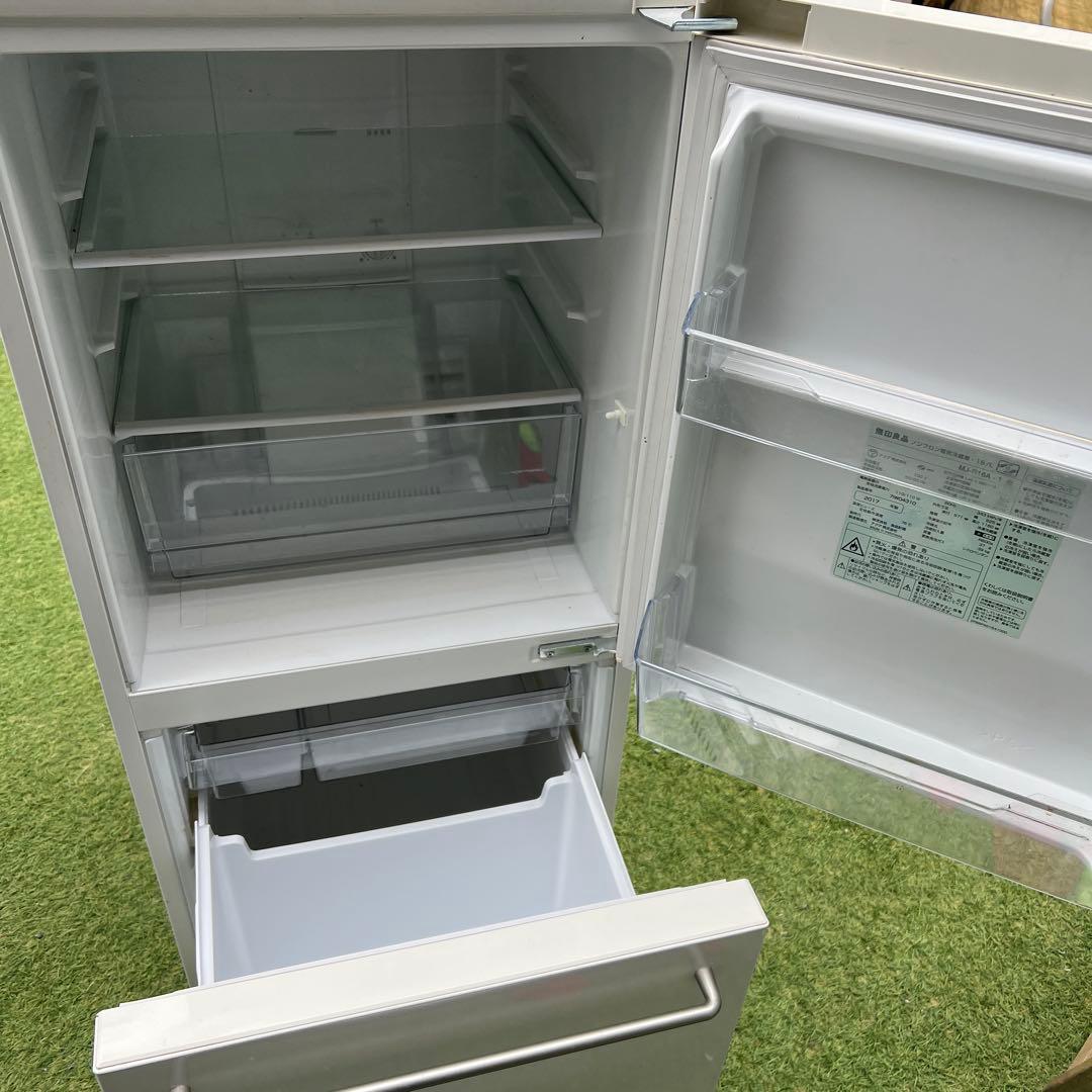 横浜・川崎】無印良品 157L2ドア冷凍冷蔵庫 MJ-R16A-1