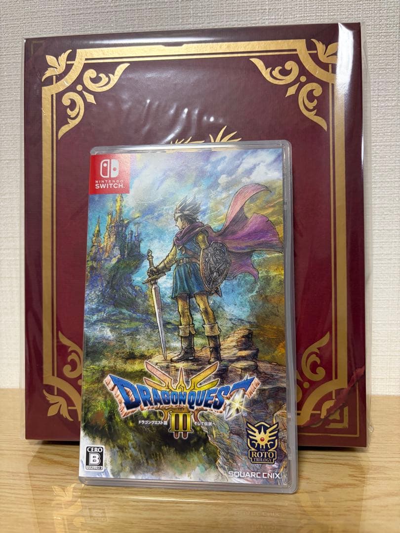 Nintendo switch ドラゴンクエスト3 & 収納ボックス 数量限定 NintendoSwitch ドラゴンクエストIII そして伝説へ… 勇者と旅