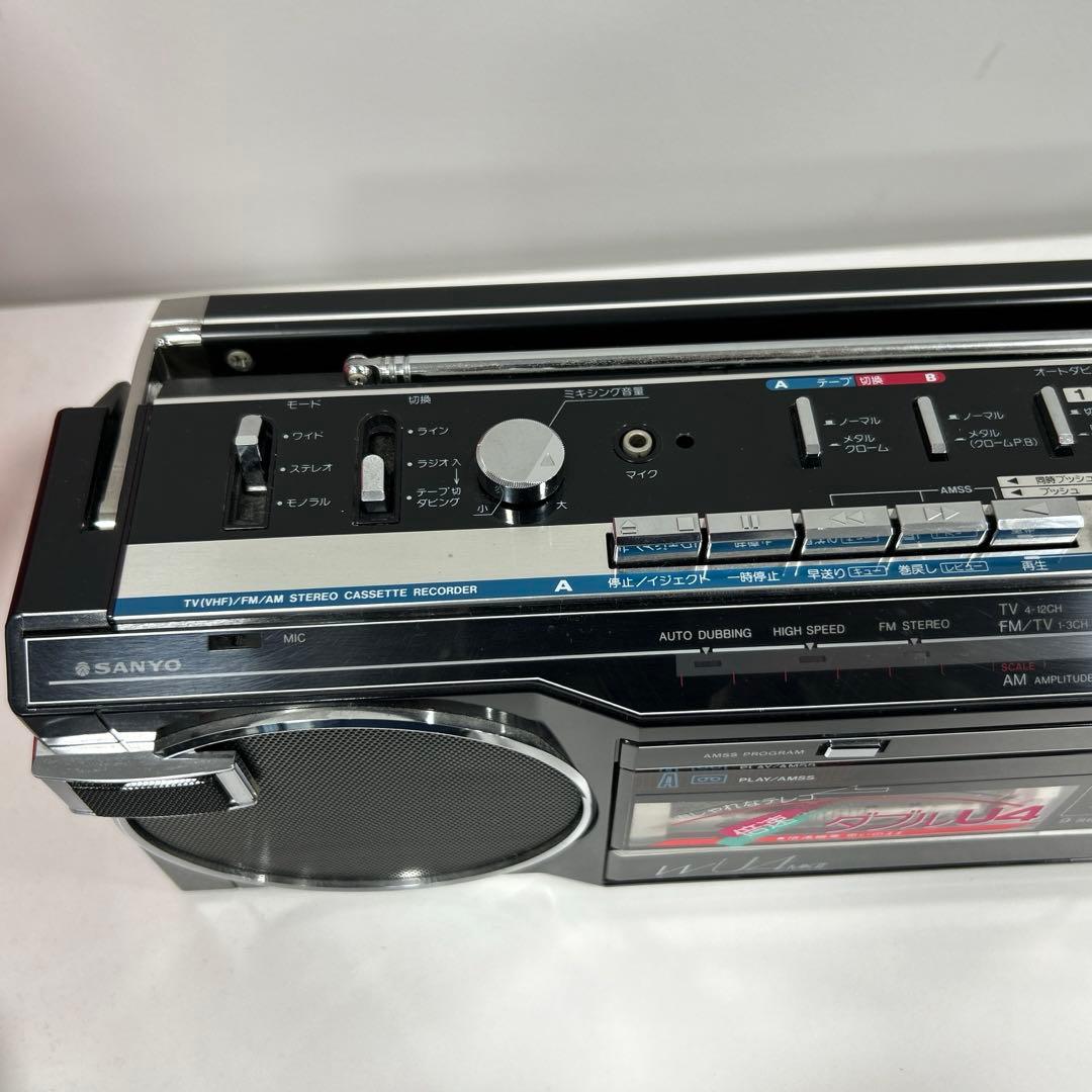 sanyo ダブルラジカセ MR-WU4 MKⅡ サンヨー - メルカリ