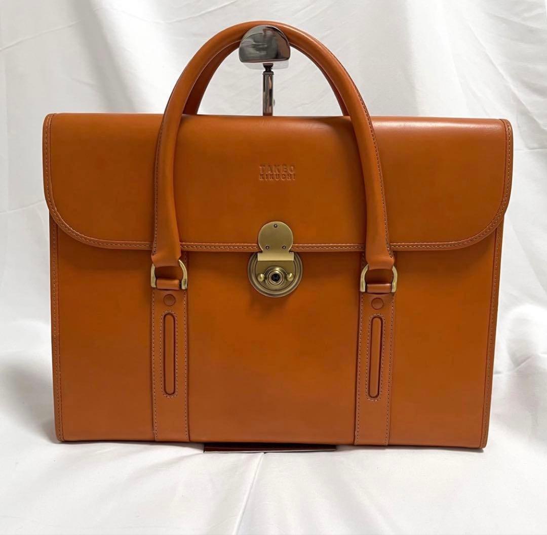 【12/31迄】《最終価格》タケオキクチ　ブリーフケース　ラップフラップダレス