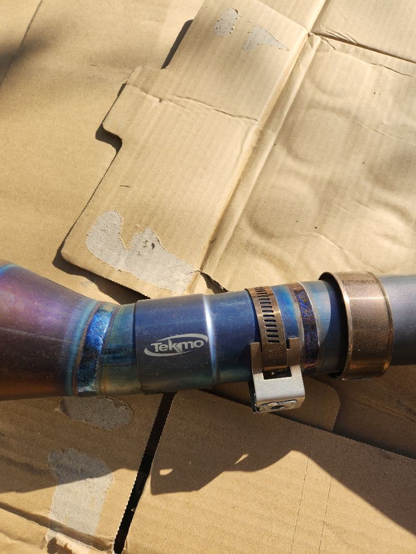 701スーパーモト テクモレーシング エキゾーストパイプ