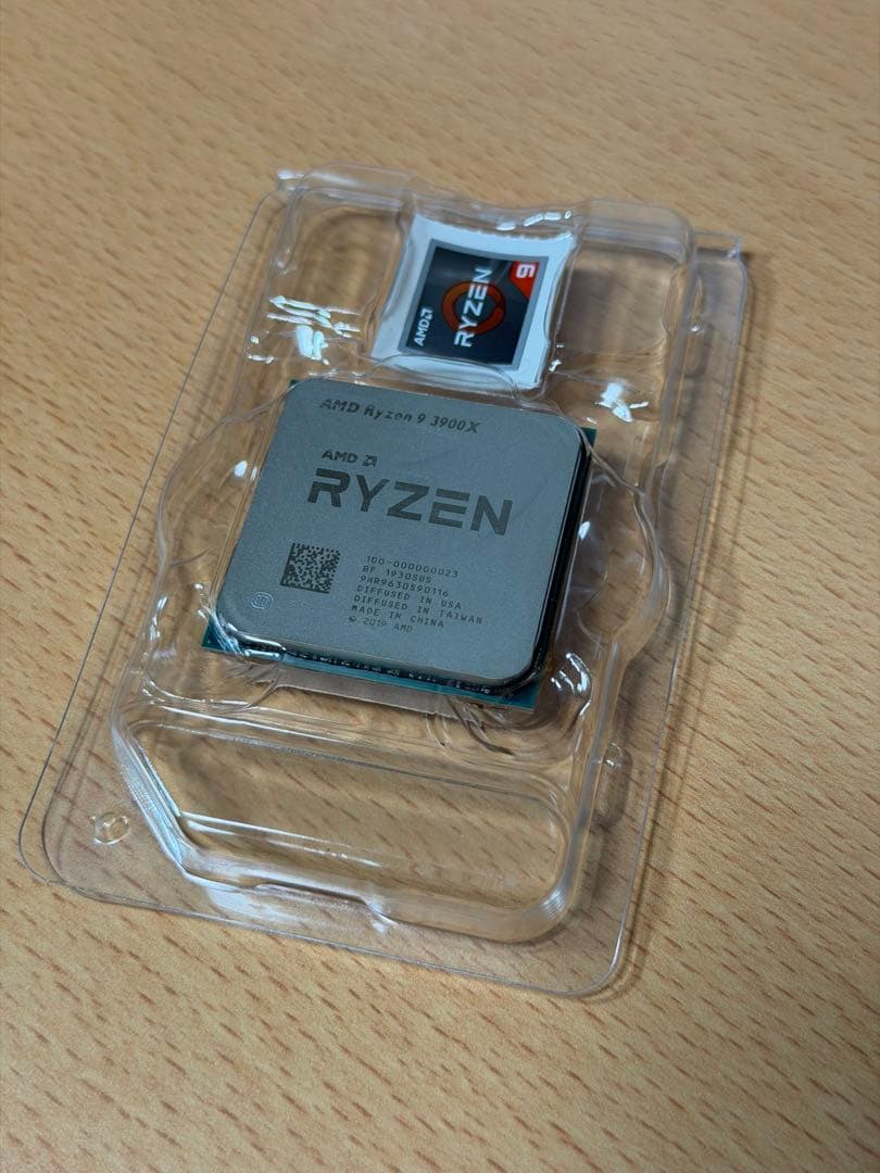 AMD Ryzen 9 3900X CPU / クーラー同梱 - メルカリ