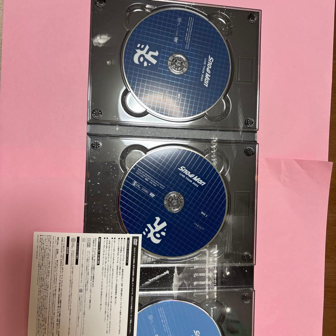 Snow Man LIVE TOUR 2022 初回盤4DVDセット おまけ付き - メルカリ