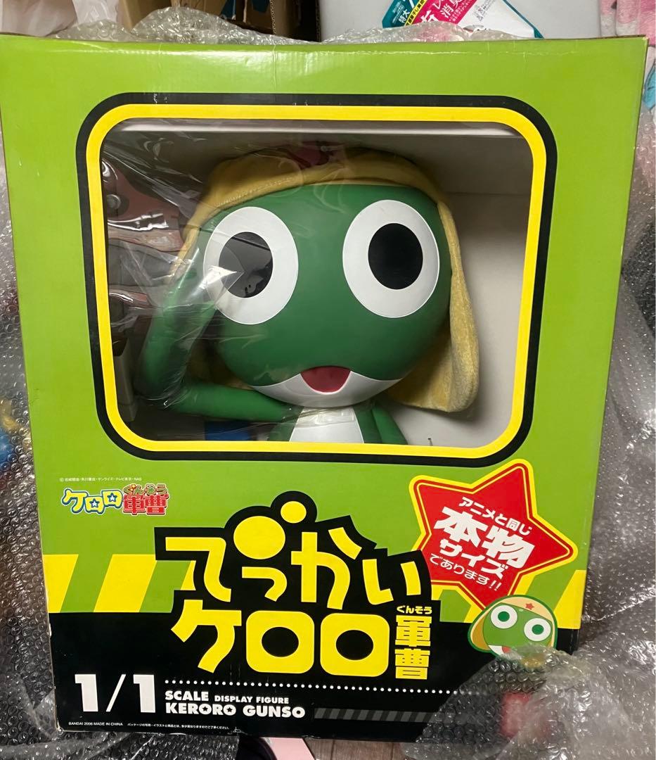 ケロロ軍曹 等身大 フィギュア でっかいケロロ軍曹 - メルカリ