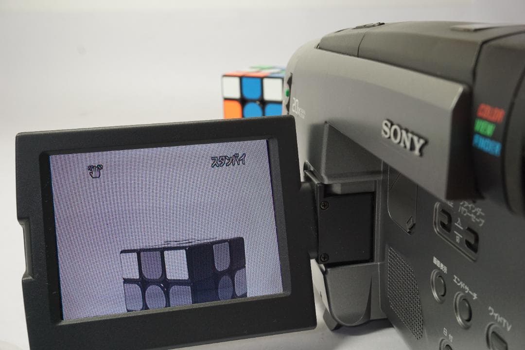 箱リモコン付き】 SONY ビデオカメラ CCD-TRV90 Hi8 8mmの通販｜www